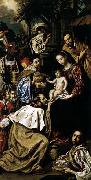 Luis Tristan The Adoration of the Magi oil on canvas